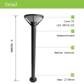 Efficiency and environmental friendly LED solar garden light